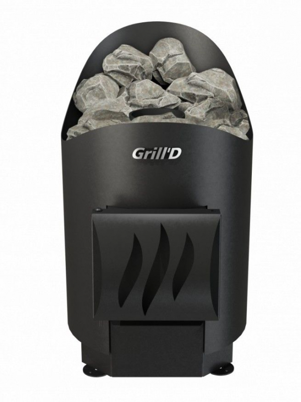 Печь для бани Grill'D Aurora mini Short black Печь для бани Grill'D Aurora mini Short black