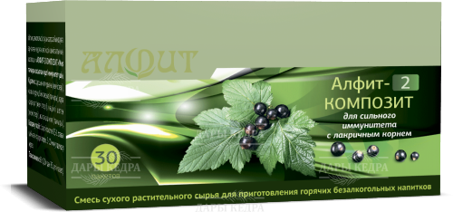 Фиточай «Алфит-2 Композит» для сильного иммунитета, с лакричным корнем